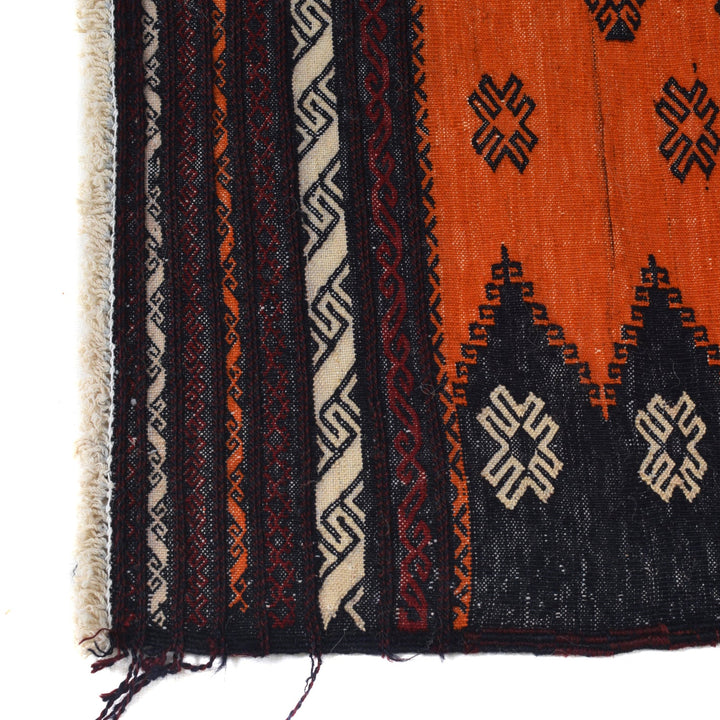 Handmade Table Sheet Kilim Runner 2' 1" x 4' 5" - No. AL63698