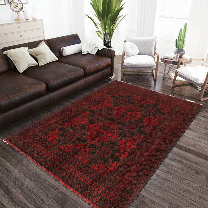 Afghan Khal Mohammadi Rug 4' 10" x 6' 5" - No. AL52464