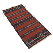 Handmade Table Sheet Kilim Runner 1' 10" x 4' 0" - No. AL80145