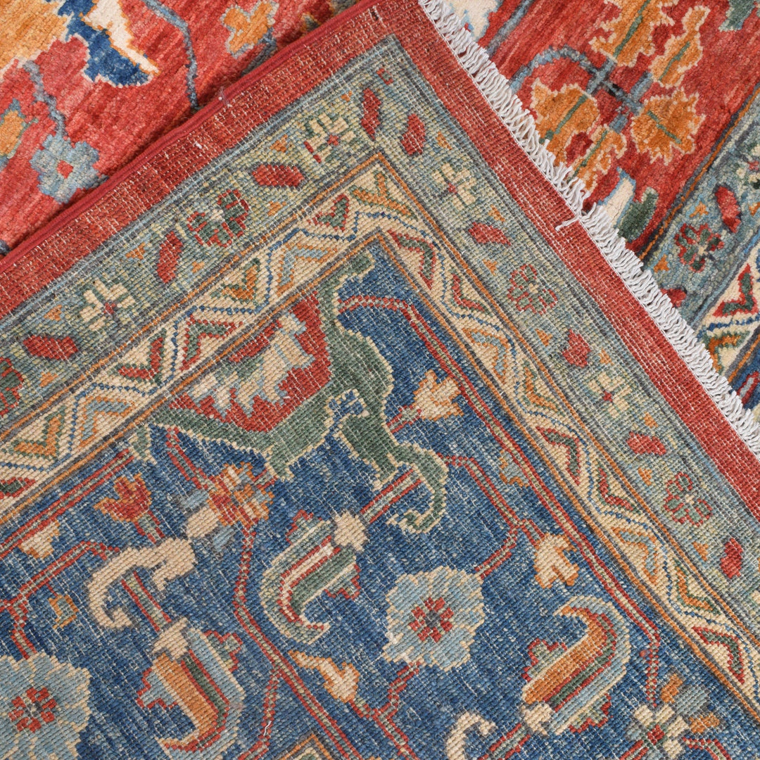 Red Color Heriz Design Rug 9' 10" x 14' 1" - No. AL81508