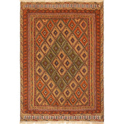 Handmade Nakhunak Kilim Rug 2' 7" x 3' 7" - No. AL38207