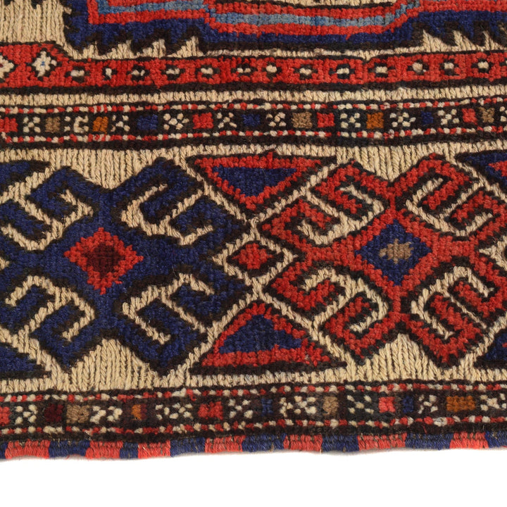 Handmade Barjista Kilim Rug 4' 3" x 5' 11" - No. AL10567