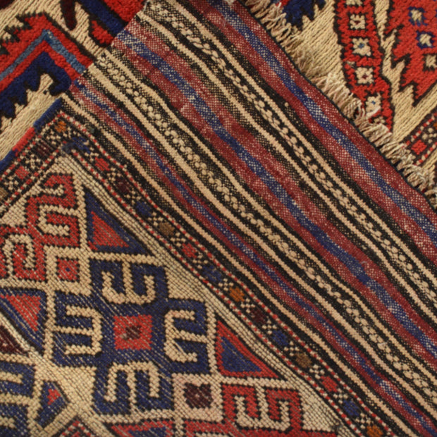 Handmade Barjista Kilim Rug 4' 3" x 5' 11" - No. AL10567