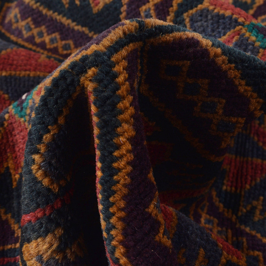 Tribal Baloch Rug 3' 5" x 6' 3" - No. AL42349