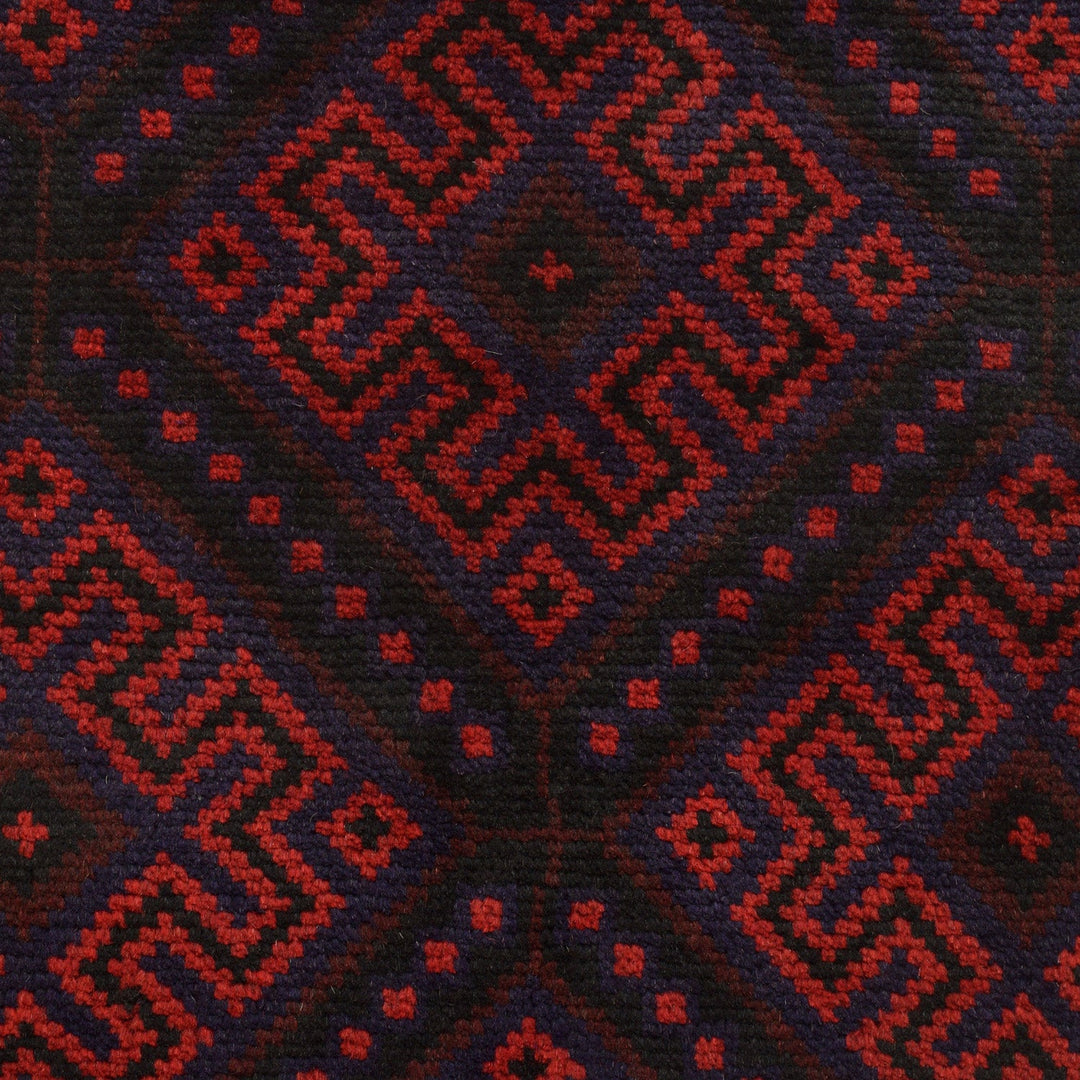 Tribal Baloch Rug 3' 10" x 5' 9" - No. AL47983