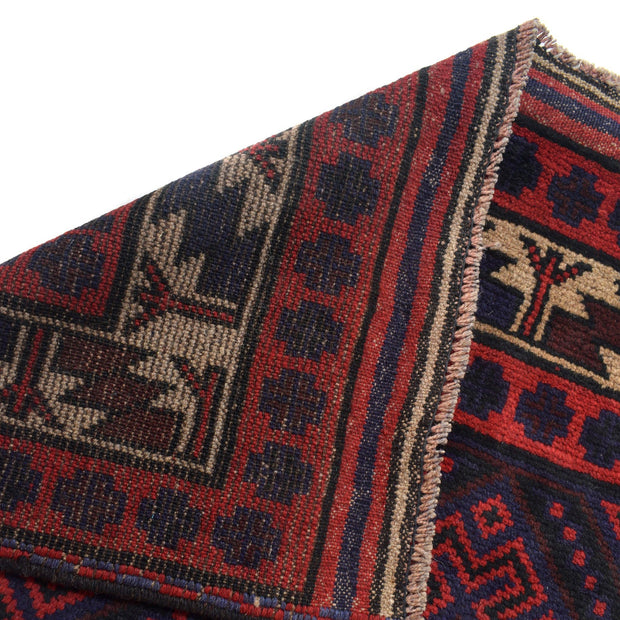 Tribal Baloch Rug 3' 10" x 5' 9" - No. AL47983