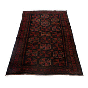 Tribal Baloch Rug 3' 8" x 5' 12" - No. AL93745