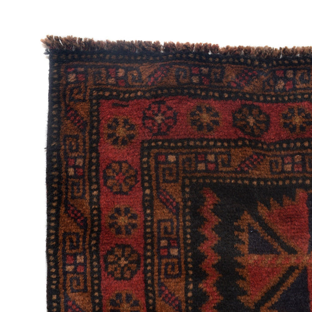 Tribal Baloch Rug 3' 8" x 5' 12" - No. AL93745