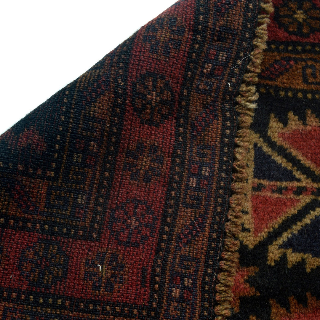 Tribal Baloch Rug 3' 8" x 5' 12" - No. AL93745