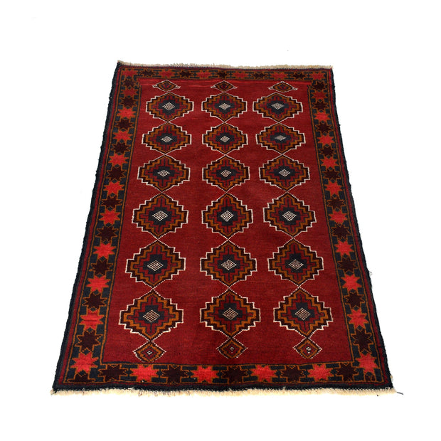 Handmade Balochi Carpet 2' 9" x 4' 7" - No. AL59913