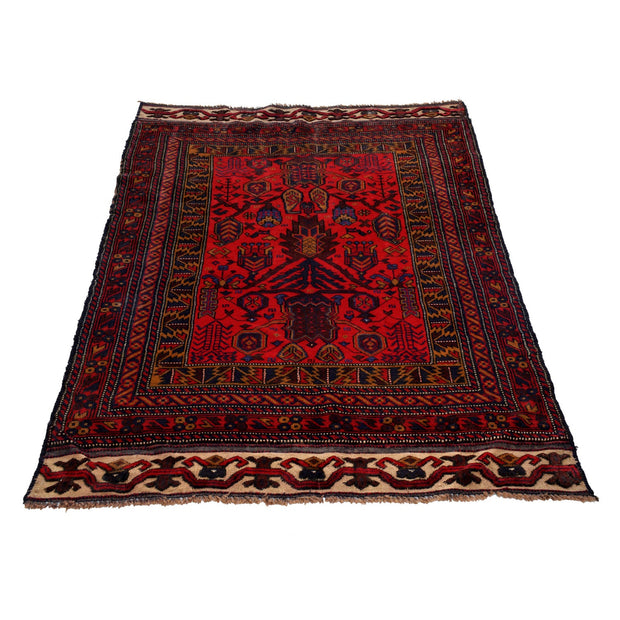Tribal Baloch Rug 3' 9" x 5' 6" - No. AL56894