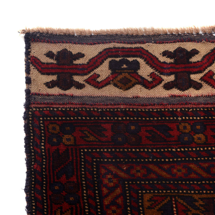 Tribal Baloch Rug 3' 9" x 5' 6" - No. AL56894