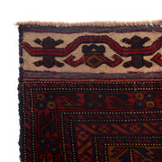 Tribal Baloch Rug 3' 9" x 5' 6" - No. AL56894