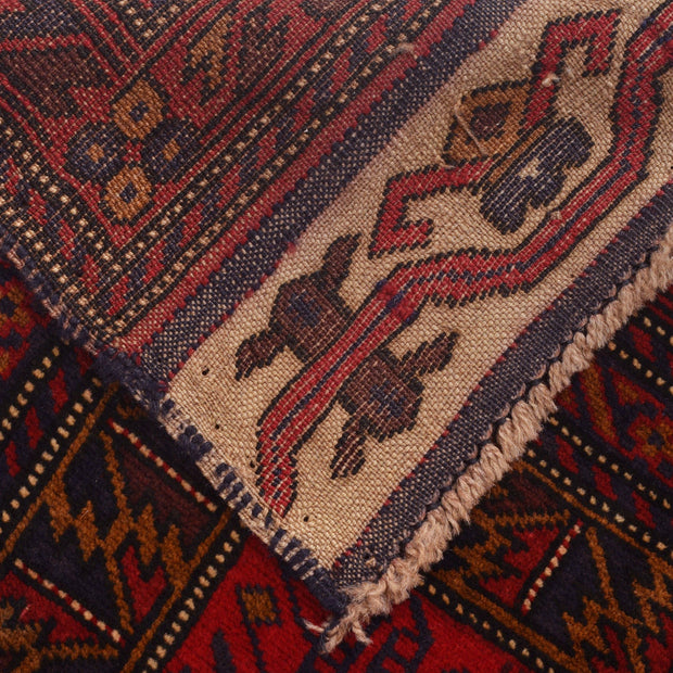 Tribal Baloch Rug 3' 9" x 5' 6" - No. AL56894