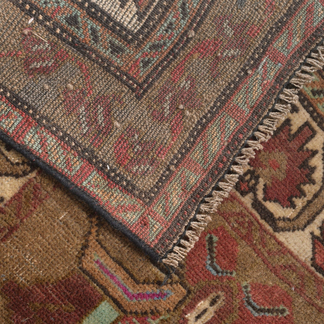 Hand Knotted Overdye Wool Rug 4' 0" x 6' 4" - No. AL75966