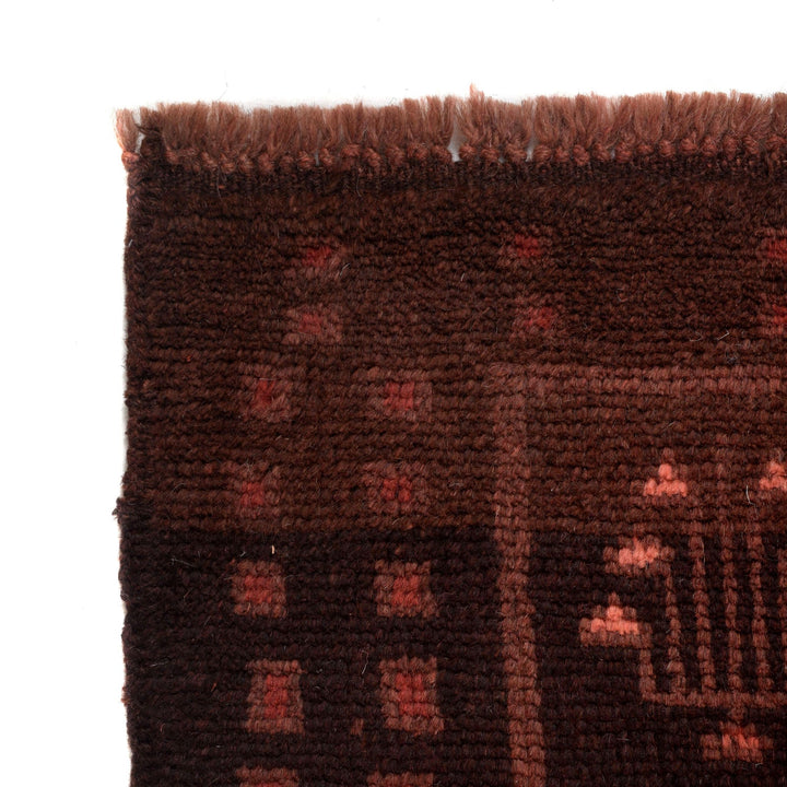 Hand Knotted Kohistani Area Rug 5' 12" x 8' 1" - No. AL93278