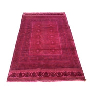 Overdyed Wool Carpet 3' 7" x 6' 0" - No. AL76433