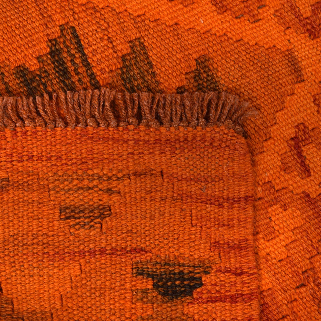 Overdyed Chobi Kilim Runner 2' 0" x 4' 11" - No. AL70552