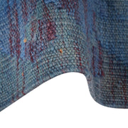 Blue Color Overdyed Kelim 2' 1" x 6' 2" - No. AL65040
