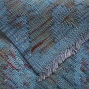 Hand Knotted Overdyed Kilim Runner 2' 1" x 5' 11" - No. AL53876
