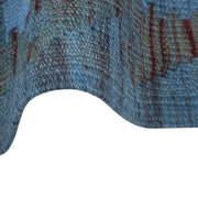 Hand Knotted Overdyed Kilim Runner 2' 1" x 5' 11" - No. AL53876