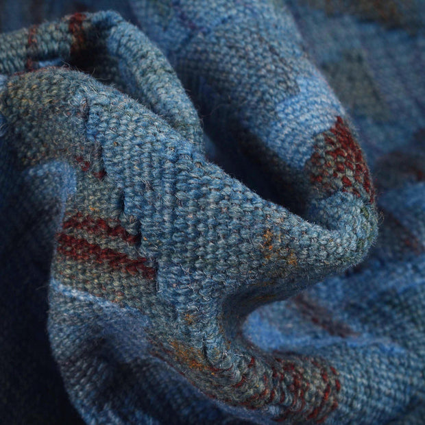 Hand Knotted Overdyed Kilim Runner 2' 11" x 6' 2" - No. AL30739