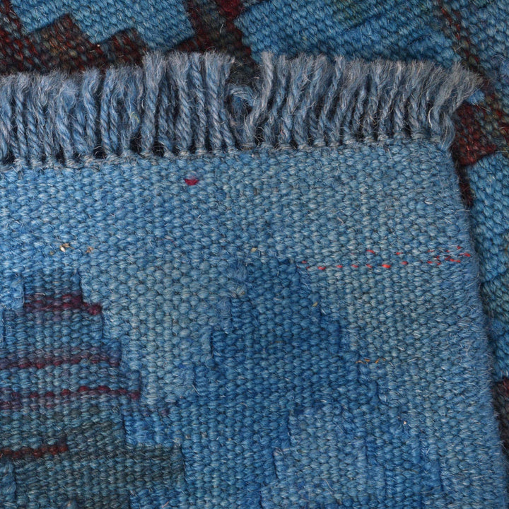 Handmade Overdyed Kilim Runner 2' 1" x 6' 5" - No. AL94554
