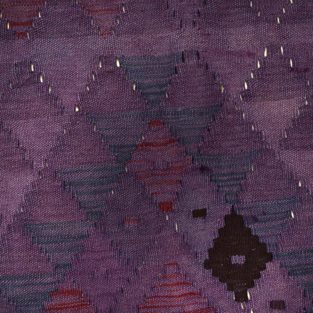 Purple Color Overdyed Kelim 3' 6" x 4' 11" - No. AL86262
