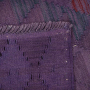 Purple Color Overdyed Kelim 3' 6" x 4' 11" - No. AL86262