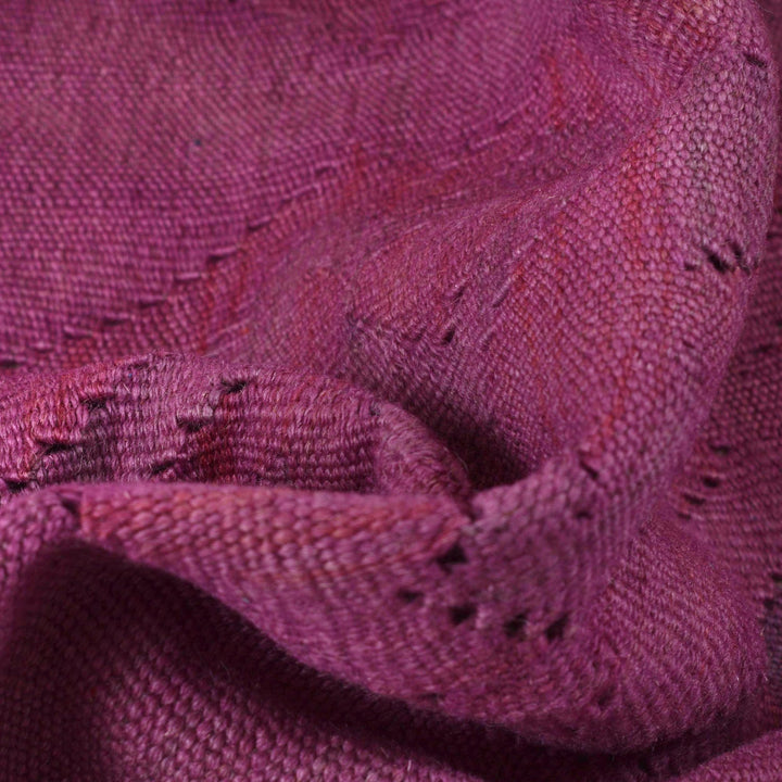 Purple Color Overdyed Kelim 3' 1" x 4' 6" - No. AL63313