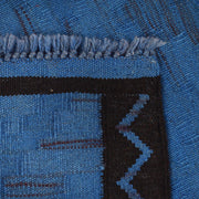 Blue Color Overdyed Kelim 3' 5" x 5' 0" - No. AL99736