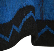 Blue Color Overdyed Kelim 3' 5" x 5' 0" - No. AL99736