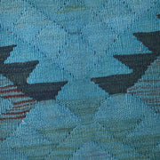Hand Knotted Overdyed Kilim 3' 4" x 4' 6" - No. AL15359