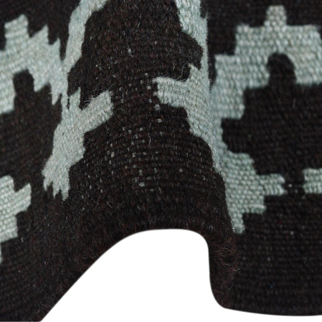 Hand Knotted Overdyed Kilim 3' 3" x 4' 10" - No. AL66902