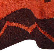 Hand Knotted Overdyed Kilim 3' 4" x 4' 9" - No. AL66275