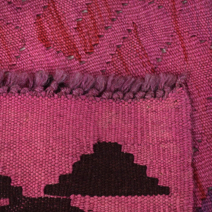 Handmade Overdye Kilim 3' 5" x 4' 8" - No. AL30582