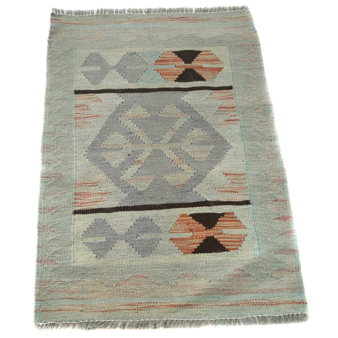 Overdyed Chobi Kilim 1' 11" x 2' 11" - No. AL21636