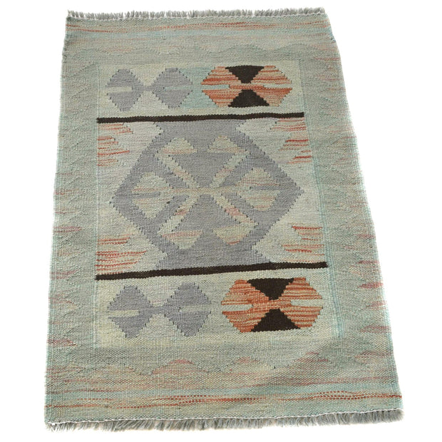 Overdyed Chobi Kilim 1' 11" x 2' 11" - No. AL21636