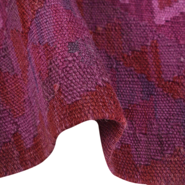 Purple Color Overdyed Kelim 1' 10" x 3' 1" - No. AL46033