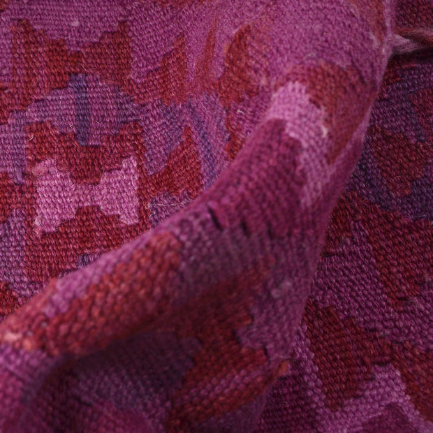 Purple Color Overdyed Kelim 1' 10" x 3' 1" - No. AL46033