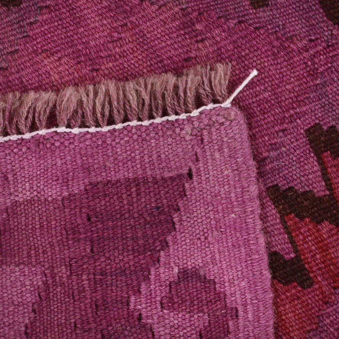 Handmade Overdyed Kilim 2' 0" x 3' 1" - No. AL91821