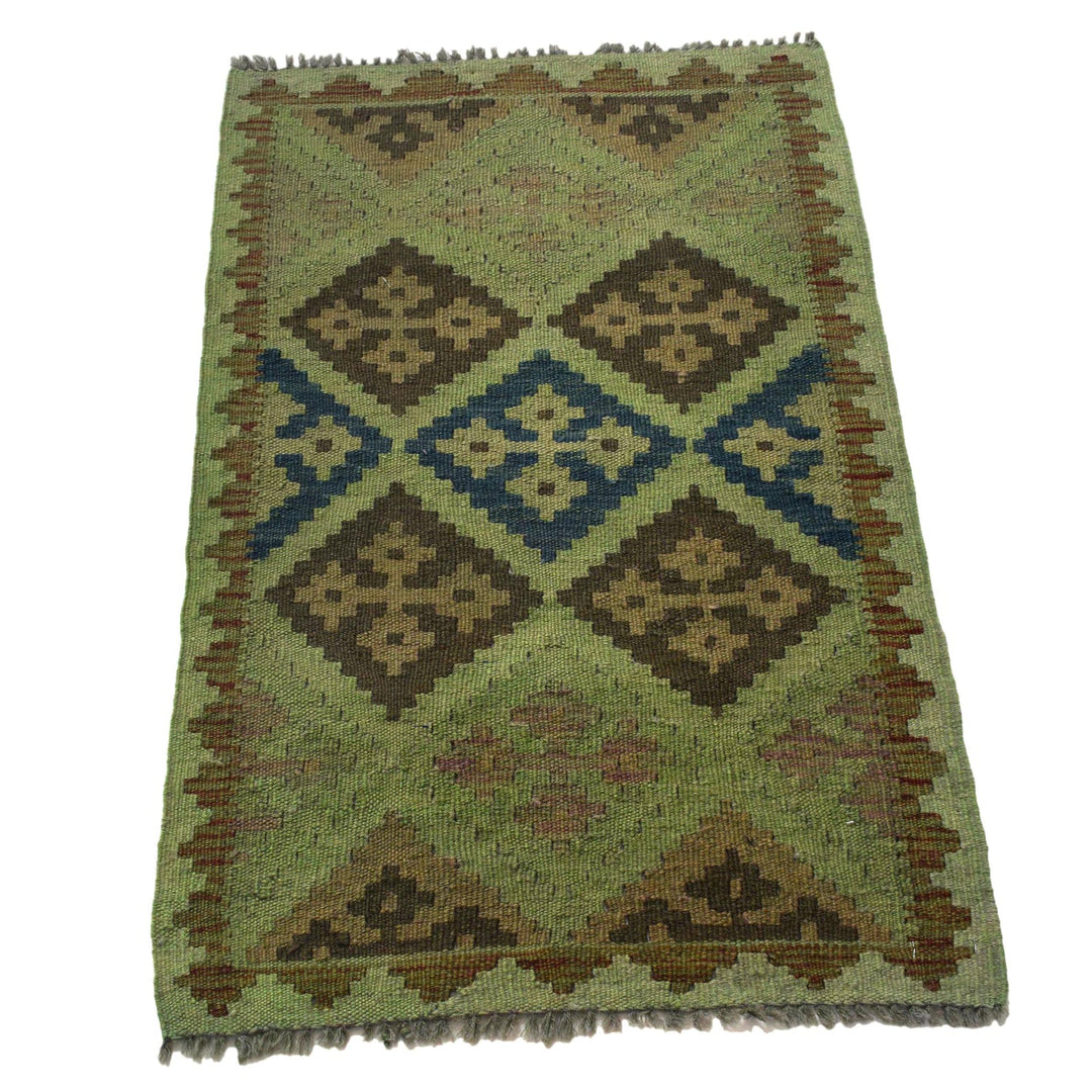 Overdyed Chobi Kilim 1' 11" x 3' 1" - No. AL95899