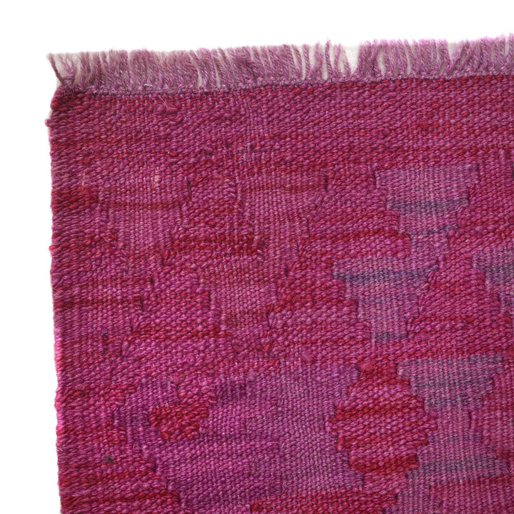 Handmade Overdyed Kilim 2' 0" x 2' 7" - No. AL56839