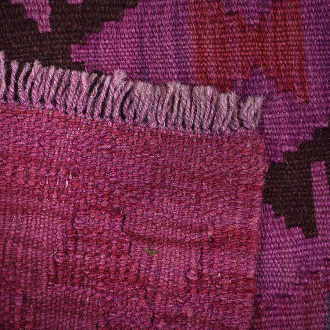 Handmade Overdyed Kilim 2' 0" x 2' 7" - No. AL56839