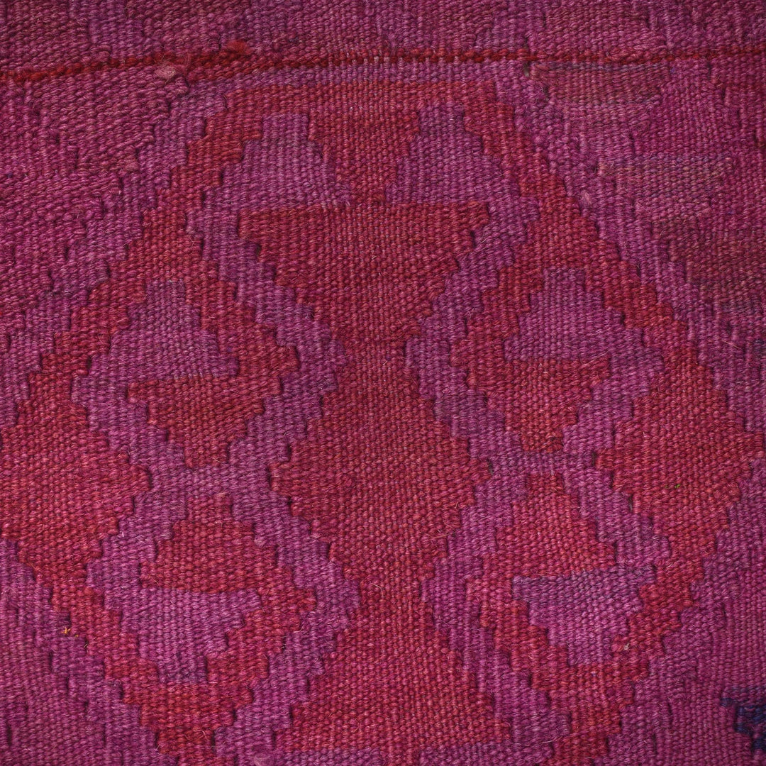Handmade Overdyed Kilim 2' 2" x 2' 10" - No. AL66215
