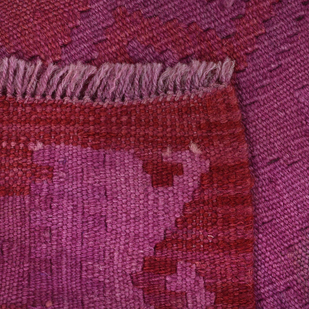 Handmade Overdyed Kilim 2' 2" x 2' 10" - No. AL66215