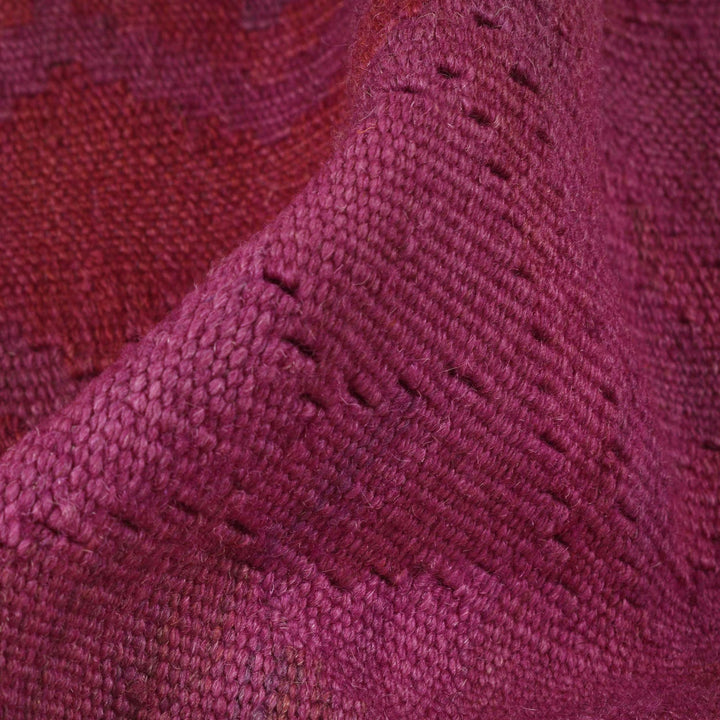 Handmade Overdyed Kilim 2' 2" x 2' 10" - No. AL66215