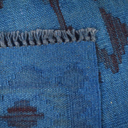 Blue Color Overdyed Kelim 2' 7" x 3' 9" - No. AL31069