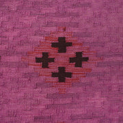 Purple Color Overdyed Kelim 2' 8" x 4' 2" - No. AL38747