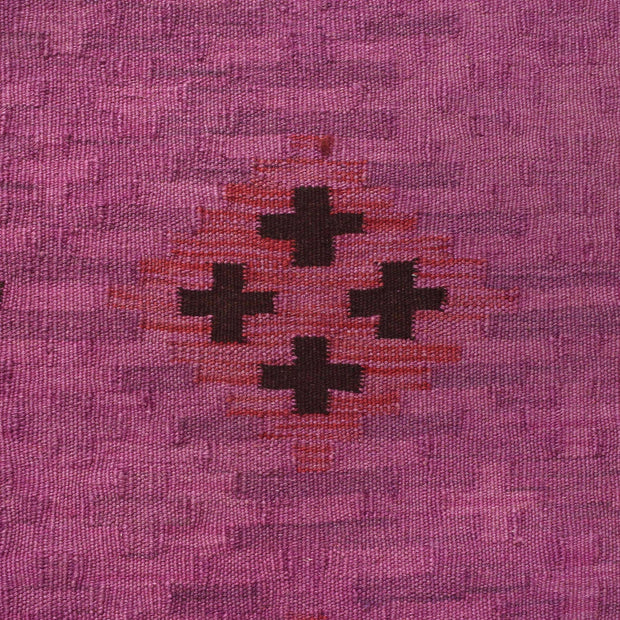 Purple Color Overdyed Kelim 2' 8" x 4' 2" - No. AL38747